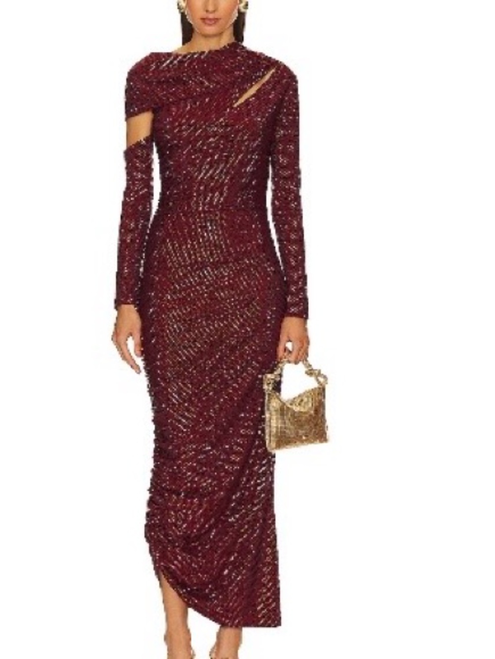 KUMASI GOWN Cult Gaia Color: Burgundy
